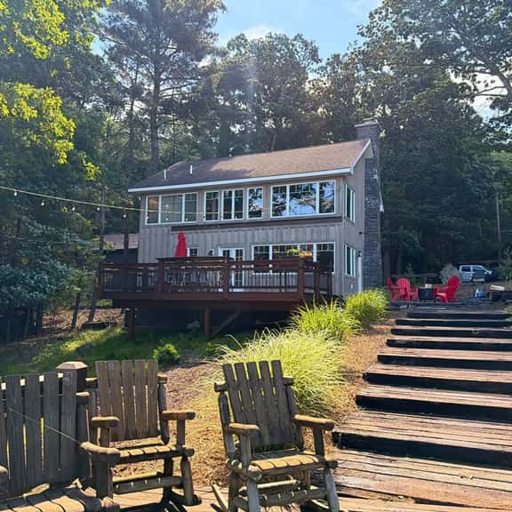Lake View House at Camp Wally | Modern Lake Retreat - Image 1